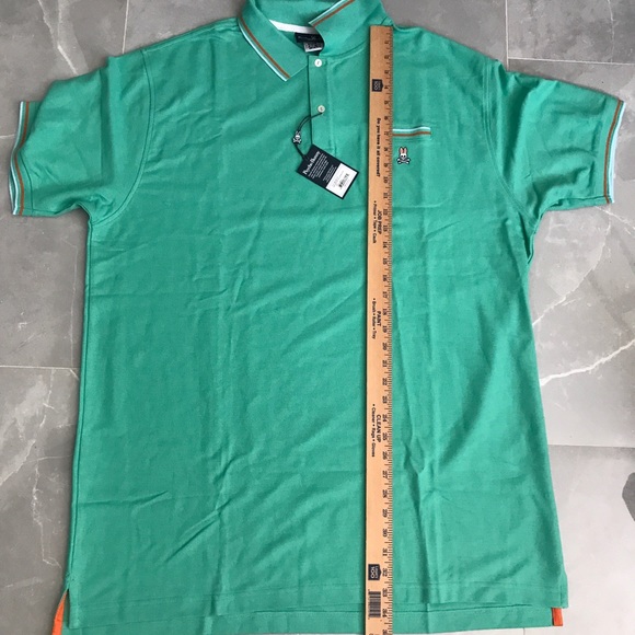 Psycho Bunny by Robert Godley Men Big and Tall Binfield Polo Shirt Florida 2XLT - Picture 11 of 13